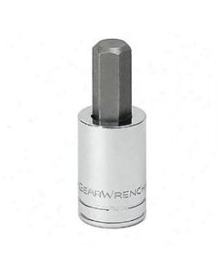 KDT80419 image(1) - GearWrench 3/8 Inch Drive Hex Bit SAE Socket 1/4 Inch