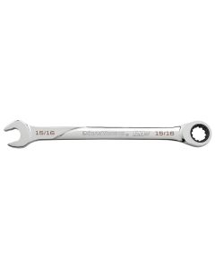 KDT86444 image(0) - GearWrench 15/16 Inch 120XP Universal Spline XL Ratcheting Combination Wrench