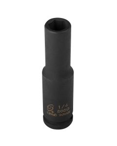 SUN808D image(0) - SUNEX SOCKET IMPACT 1/4 1/4IN. DRIVE DEEP 6 POINT