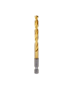 MLW48-89-4612 image(1) - Milwaukee Tool 15/64" SHOCKWAVE RED HELIX Titanium Drill Bit