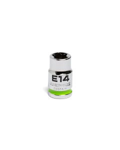 GETESB14 image(0) - Grip Edge Tools 3/8" Dr RPT E-Star Socket E14