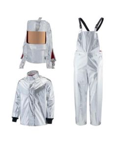 OBRHR-PB-KIT-L image(0) - Oberon Suit Kit - Heat Reflective Aluminized PBI Kevlar - Size: Large