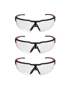 MLW48-73-2052 image(3) - Milwaukee Tool 3PK Clear Anti-Scratch Glasses