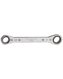 KLE68204 image(0) - Klein Tools Ratcheting Box Wrench 5/8 x 3/4-Inch