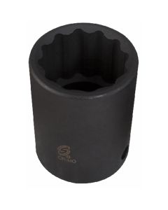 SUNEX SOC 15MM 3/8D IMP 12PT BLK