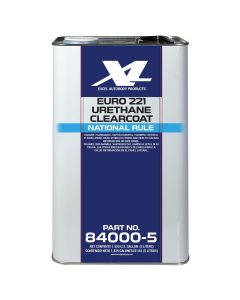XLB84000-5 image(0) - Excel Auto Body Products EURO 221 URETHANE CLEARCOAT, 5L, NATIONAL RULE