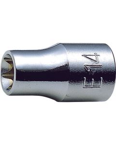 KKN4425-E20 image(0) - Ko-ken USA 1/2 Sq. Dr. Socket TORX E20 Length 37mm