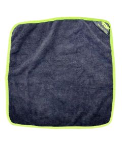 VIMMAGRAG16BK image(1) - VIM Tools 16 Inch X 16 Inch Magnetic Microfiber Rag - Black & Green