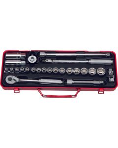 Ko-ken USA 3275 25 Piece 3/8 Sq. Dr.  6 and 12 point Automotive Socket Set