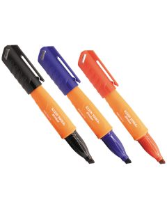 Klein Tools Skribes&trade; Fine Tip Permanent Marker, Red, 1-Pack