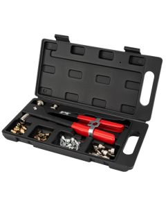 WLMW2003 image(0) - Wilmar Corp. / Performance Tool 49pc Threaded Insert Rivet Kit
