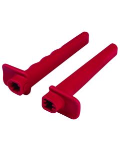KLE13132 image(0) - Klein Tools Plastic Handle Set for 63711 (2017 Edition) Cable Cutter