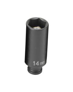 GRE914MDG image(0) - Grey Pneumatic SOC 14MM 1/4D IMP MAG 6PT DP BLK