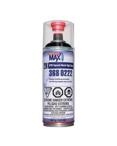 SprayMax 3680223 2K DTM Topcoat, 12.24 oz Aerosol Can, High Gloss White, Liquid