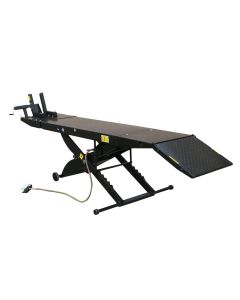 Atlas Automotive Equipment Cyclelift Air Operated Motorcycle Lift 1,000 lb. Capacity