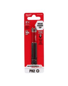 Milwaukee Tool SHOCKWAVE Impact Duty 3-1/2" PH2 Bit 2PK
