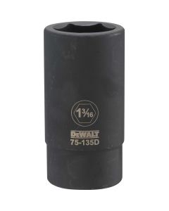 DWTDWMT75135OSP image(0) - DEWALT Dwmt 3/4In Dr Dp Im Skt 1-3/16In SAE