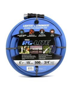 BLBBSALONE15 image(2) - BluBird AG - Lite Rubber Water Hose Assembly 1" x 15'