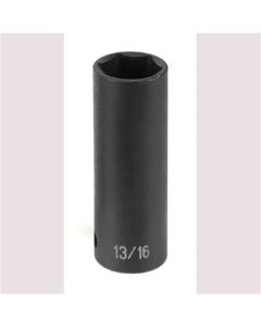 GRE2026DT image(0) - Grey Pneumatic 1/2" Drive x 13/16" Extra-Thin Wall Deep Socket