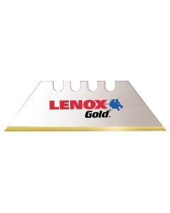 LEX20350 image(1) - Lenox Tools UTILITY KNIFE BLADES, BI-METAL WITH GOLD EDGE, FIT