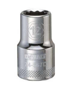 DWTDWMT74567OSP image(0) - DEWALT 001Pc 12Dr Socket-12Pt-12