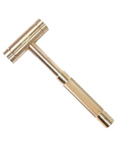 KTI71783 image(1) - K Tool International HAMMER BRASS 48OZ. 1-1/4IN. HEAD DIAMETER