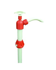 INT8064 image(1) - American Forge & Foundry Barrel Fluid Pump - Chemical - Nylon Body - Self Priming Vertical Lift - 15-55 Gallon Drums - for use with lacquer thinners, acetone, antifreeze, brake kleen detergents, glycerin, water, etc.