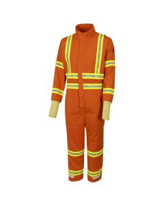 OBERON Coveralls - Gas Extraction - GES6 - With Escape Strap - Color: Orange - Size: 3XL