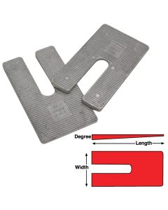 SPP10762 image(0) - Specialty Products Company AL SHIMS 4x6.5x3.5 DEG (6)