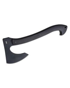 CRK2917 image(1) - CRKT (Columbia River Knife) Skeggox SK-5 Powder Coat Axe w/Beard Blade Axe Glass-Reinforced Nylon Handle - Black