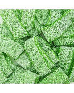 THS190639 image(0) - Tender Heifer Snack Co. Sour Watermelon Licorice Belts Candy - 10 Ounce