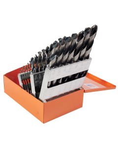 KNK29KK38 image(2) - KnKut KnKut 29 Piece Jobber Length Drill Bit Set 1/16"-1/2" by 64ths 3/8" Reduced Shank