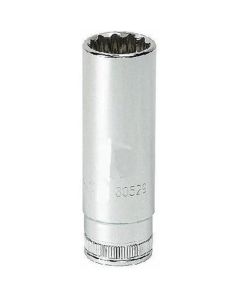 KDT80522 image(1) - GearWrench 3/8 Inch Drive 12 Point Deep Metric Socket 8mm