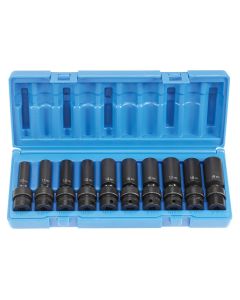 GRE1210UMD image(0) - Grey Pneumatic 3/8" Drive 10 Piece Deep Universal Metric Set