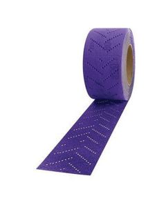 MMM35504 image(0) - 3M Cubitron II 35504 737U Series Multi-Hole Clean Sanding Sheet Roll, 80 mm W x 12 m L, 180+ Grit