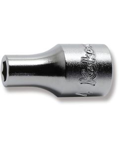 KKN2400M-4 image(0) - Ko-ken USA 2400M-4 1/4 Sq. Dr. Socket 4mm 6 point Length 22mm