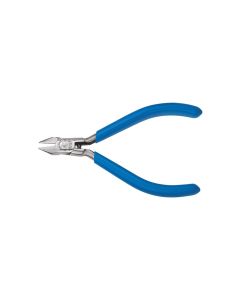 Klein Tools Diagonal Cutting Pliers, Electronics, Tapered Nose, Mini Jaw, 4-Inch
