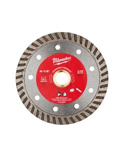 Milwaukee Tool 4 1/2" Diamond Premium Turbo