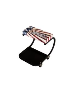 WHISPP25ARTAMMADE image(0) - Whiteside Manufacturing Padded American Art Creeper Stool