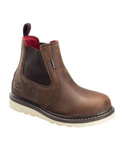 Avenger Wedge Romeo Series - Men's Boots - Soft Toe - EH|SR|PR - Brown/Black -Size: 10.5W