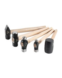 TIT85070 image(1) - TITAN 5 pc. Hickory Wood Handle Hammer Set