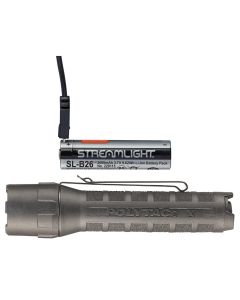 STL88613 image(0) - Streamlight 600 Lumen PolyTac X USB Flashlight - Includes SL-B26 battery pack - Box - Black