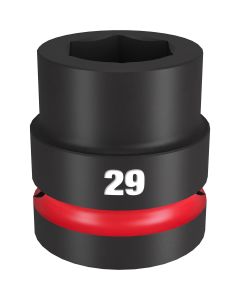 Milwaukee Tool SHOCKWAVE Impact Duty  1"Drive 29MM Standard 6 Point Socket