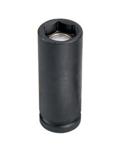 GRE2018DG image(1) - Grey Pneumatic 1/2" Drive x 9/16" Magnetic Deep Socket