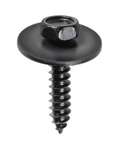 AVC15373 image(0) - AUVECO 15373 Hex Head Sems AB Point Tapping Screw, M4.2 x 1.41 mm x 20 mm L x 7 mm Across Flats, Phosphate