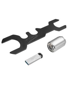 MLW48-53-3973 image(0) - Milwaukee Tool 25 mm Camera Head Replacement Kit for M18 Modular Pipeline Inspection System
