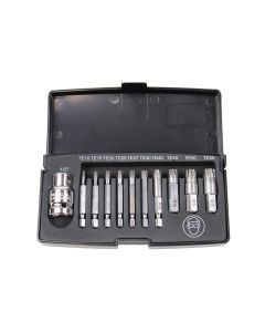 KTI75410 image(1) - K Tool International Extractor Set Damaged Torx Screw 11 Piece