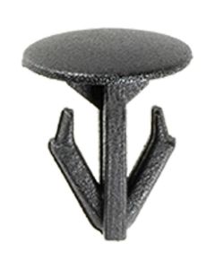 AVC18114 image(0) - AUVECO 18114 Single Head Type 4 Hood Insulation Retaining Clip, 10 mm Dia Bottom Head, Nylon, Black