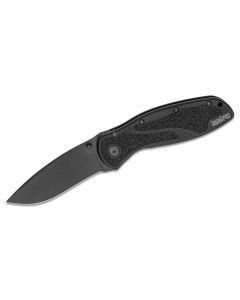 KER1670BLK image(1) - Kershaw Blur Assisted Open Inset Liner Lock Do-it-All Blade EDC Folding Pocket Knife - Black