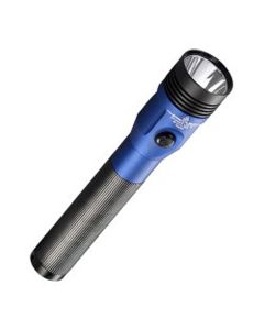 Streamlight Stinger LED HL 800 Lumen Rechargeable Flashlight - 120V AC/12V DC PiggyBack Smart Charge - Blue